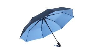 AC mini umbrella FARE®-Doubleface - marine/light blue